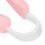 Weicher Silikon-Nasenclip Pink Reisegröße 7