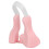 Weicher Silikon-Nasenclip Pink Reisegröße 8