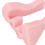 Weicher Silikon-Nasenclip Pink Reisegröße 5