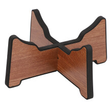 Ethereal Acacia Wood Drum Stand with Silicone Insulation Layer & Detachable Rack