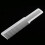 4x Professionele platte haarkam voor kappers en salons, wit 4