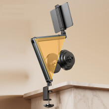 Professional Aluminum Tablet Stand Holder with 360 Rotation, Foldable Desk Mount
