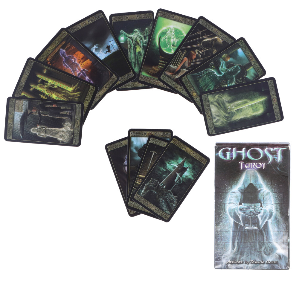 Fate Divination Tarot Deck for Beginners, 10x6cm, English Fortune Telling Cards