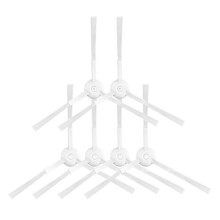 6 Stck SeitenbüRstenersatz für Mijia Anti-Winding Kehr- und Schlepproboter STFCR01SZ Staubsauger