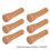 50x Rubber Feather Plucking Fingers for Poultry 10