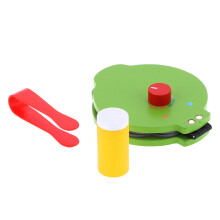 Holz-Pfannkuchenmaschine Spielzeug für Kinder ab 3 Jahren | Kochküchen-Spaß