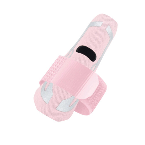 Integrated Construction Finger Brace Open Design-Pink L XL
