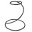 Rustproof Metal Coffee Dripper Stand - Black, 16.5x19.5cm 1