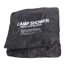 40L PVC Portable Solar Shower Bag with Removable Hose for Camping & Beach