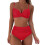 (red, L) Sexy Push-Up Bikini Set for Beach & Pool 1