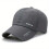 (Dark Grey) Men\'s UV Sun Cap with Reflective Stripes 1