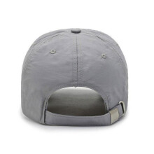 (Light Grey) Men\'s UV Sun Cap with Reflective Stripes