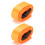 2 Stück orange Spanngurte 25 mm x 1,0 m Schwerlast 2
