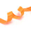 2 Stück orange Spanngurte 25 mm x 1,0 m Schwerlast 11