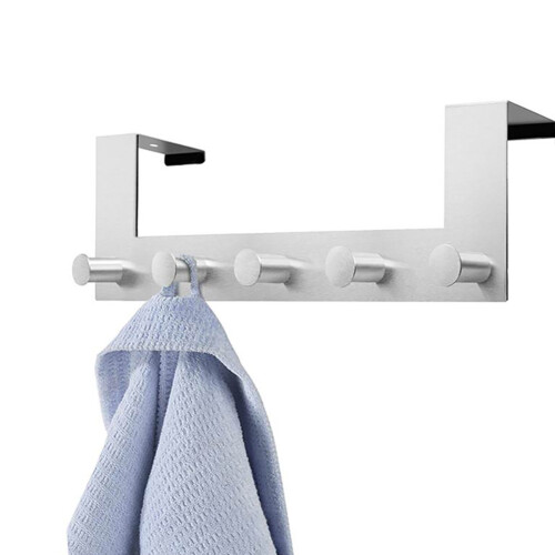 Stainless Steel Over Door Hook, Brushed Finish 1