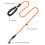 (Orange) Robuste, bissfeste Hundeleine zum Training 1