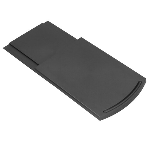 Black Coffee Machine Slide Mat for Countertop Kitchen Appliance Organizer 2