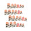24pcs Leopard Print French Duck Nail Tips 8