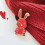 (Gray) Foldable Rabbit Mobile Phone Holder Desk 3d Phone Holder Foldable Phone Stand(Multiple Available) 3