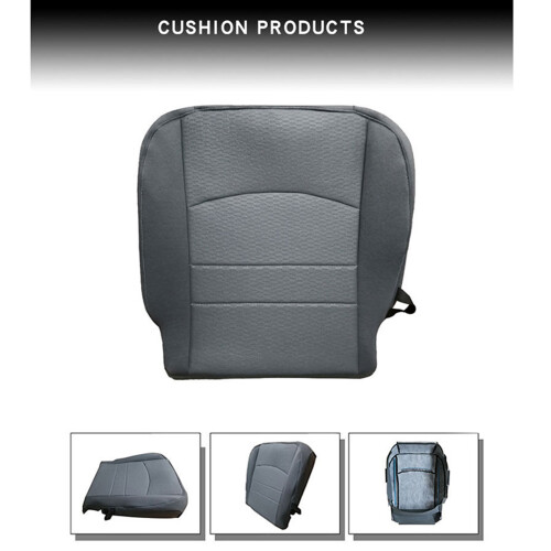 2X for  Ram 1500 2500 3500 2013 2014 2015 - 2018 Driver Bottom Fabric  Cover Replacement Gray 2