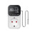 2X Digital Temperature Controller,Reptile Thermostat Timer  Plug with Sensor Greenhouse Aquaculture EU Plug 2