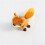 3X A Cute  Squirrel Plush Toy Doll Pendant Decoration Keychain Keyring Backpack Oversized Tail Squirrel 3