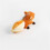 3X A Cute  Squirrel Plush Toy Doll Pendant Decoration Keychain Keyring Backpack Oversized Tail Squirrel 4