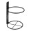 (Straight Type) Metal Wine Rack - Wall Mounted Single Bottle Holder 1