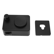Retractable Stainless Steel Wall Mount Clothesline Black 455g