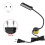 3X 30 LED Sewing Machine Light Sewing Lighting for Workbench Lathe Drill Press Flexible Gooseneck Arm Work Lamp EU Plug 3