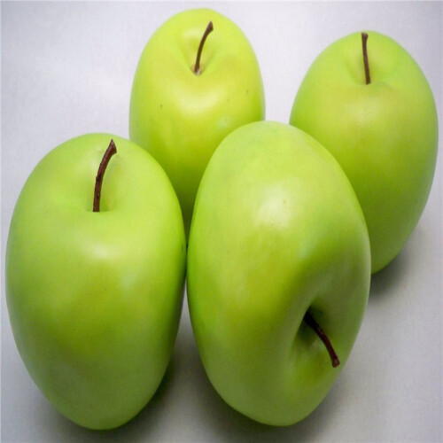 16 Large Artificial Green Apples-Fruit 2