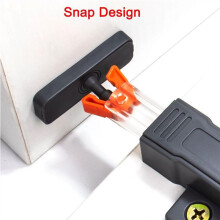 Zelfsluitende Push-To-Open Kasthardware Push-To-Open Deurvergrendeling Duty Push-Grendels voor Verborgen Deur Push Release 6-Pack