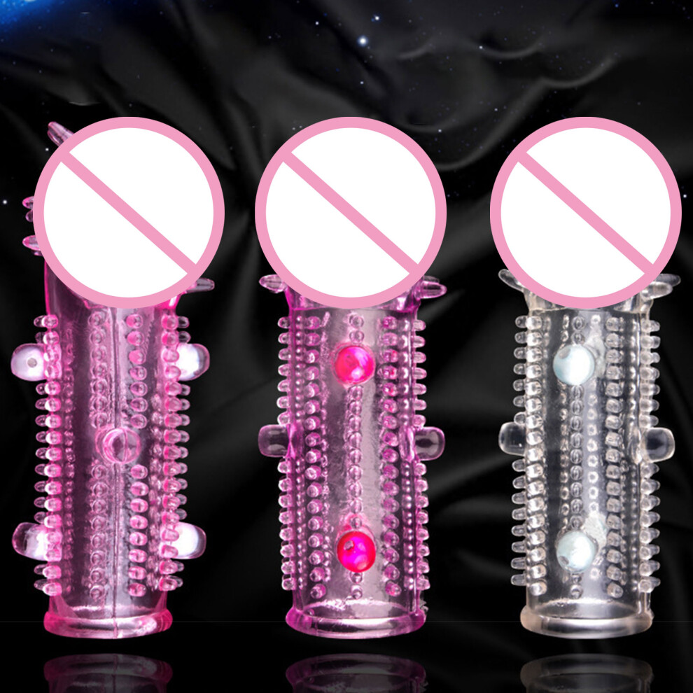 Roc-Electron 3D Crystal Condoms For Men - Delay & Enlarge