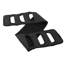 Black Multi-Purpose Bed Transfer Nursing Sling with Padded Handles