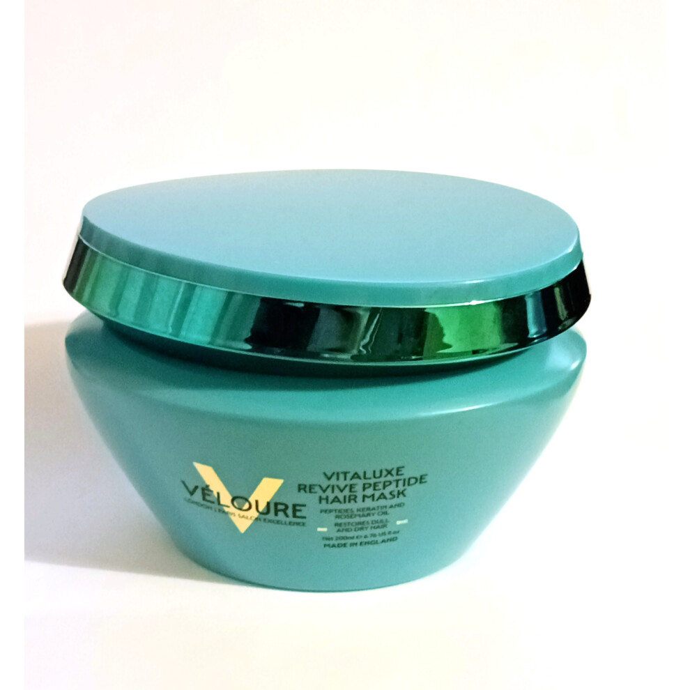 Veloure Vitaluxe Revive Peptide Hair Mask 200ml