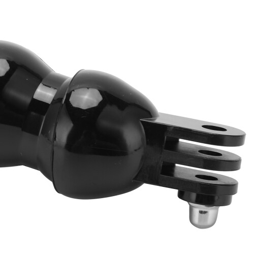 FLW 268 Soft Monopod Gooseneck Action Camera Mount with 4 Sections, Black 2