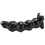FLW 268 Soft Monopod Gooseneck Action Camera Mount with 4 Sections, Black 12