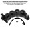 FLW 268 Soft Monopod Gooseneck Action Camera Mount with 4 Sections, Black 8