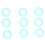 Bright 2000pcs Plastic Locking Stitch Markers for Crochet Knitting Sewing 3