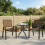 Outsunny Conjunto de Bistró Marrón 56 x 66 x 91 cm 2