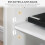 Homcom Mueble de TV Blanco 130 x 35 x 60 cm 5