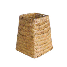 (Yellow) Handwoven Grass Basket - Home Decor & Gift