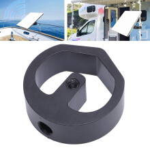 Satellitenstativrohrhalteradapter aus Aluminiumlegierung 1/4 Zoll-20 Gewinde Flachmontage