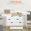Homcom Cómoda Bicolor 99 x 39 x 101 cm 5