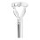Cooper Silver Plated Trombone Mouthpiece Trainer for Practice 16