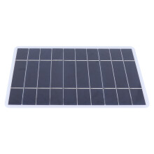 8W 5V Polycrystalline Solar Panel USB Charger 287x172mm Blue