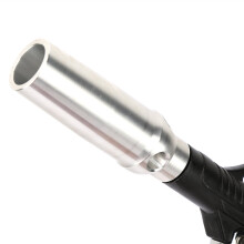 Aluminium-Druckluftpistole 1/4" Schwarz