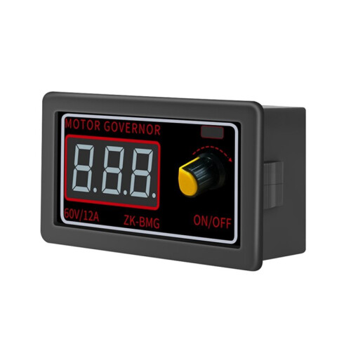 3X PWM  Motor Speed Controller Motor Fan Controller with Display Motor Controller 9-60V/12A /500W 1