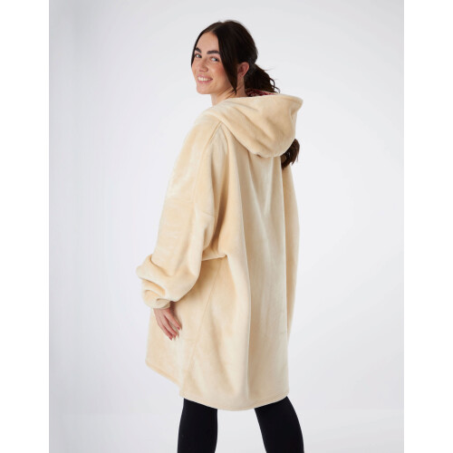 Stranger Things Blanket Hoodie (Unisex Beige) 1