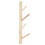 Wood Wall-Mounted Tree-Shaped Coat & Towel Rack, 4 Hooks 7
